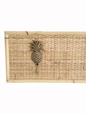 Islander Rattan Pineapple Coat Hook