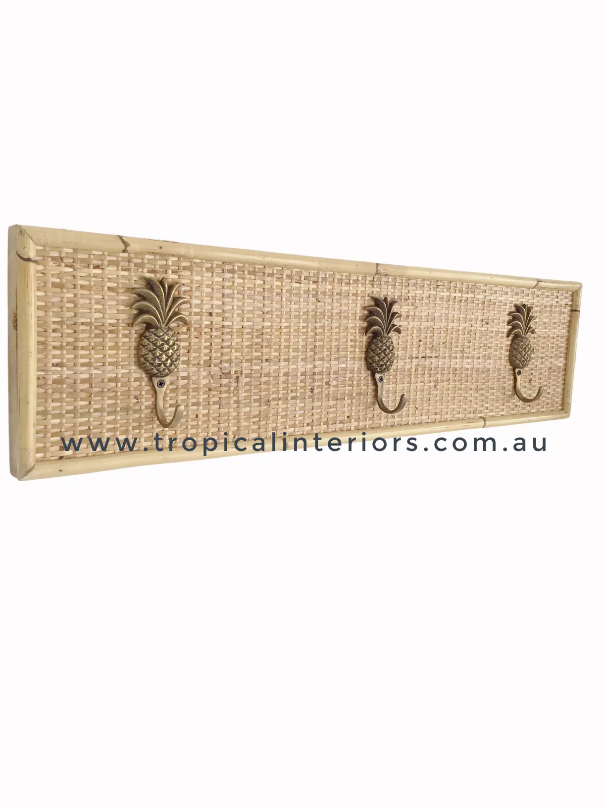 Islander Rattan Pineapple Coat Hook