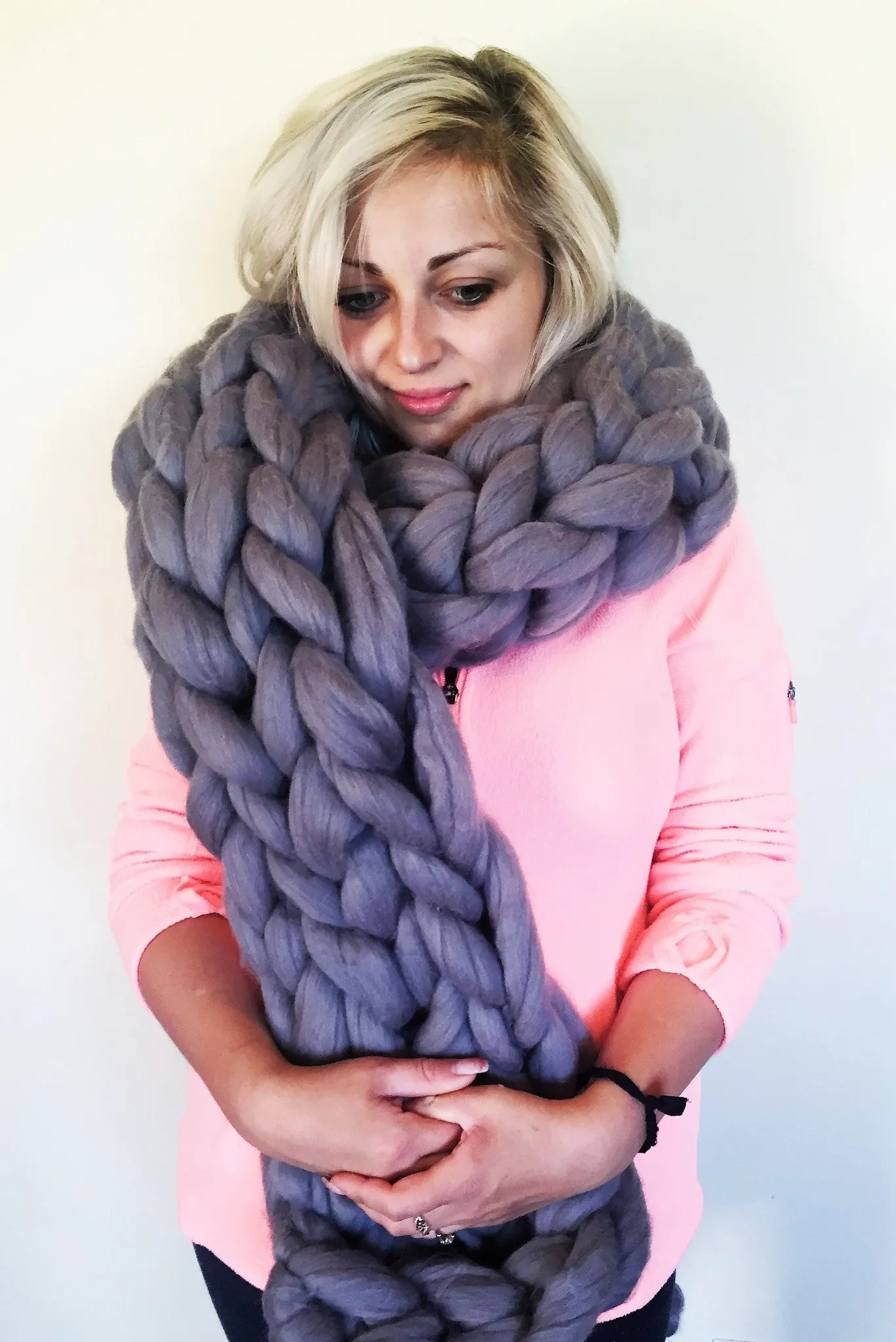 Long Merino scarf