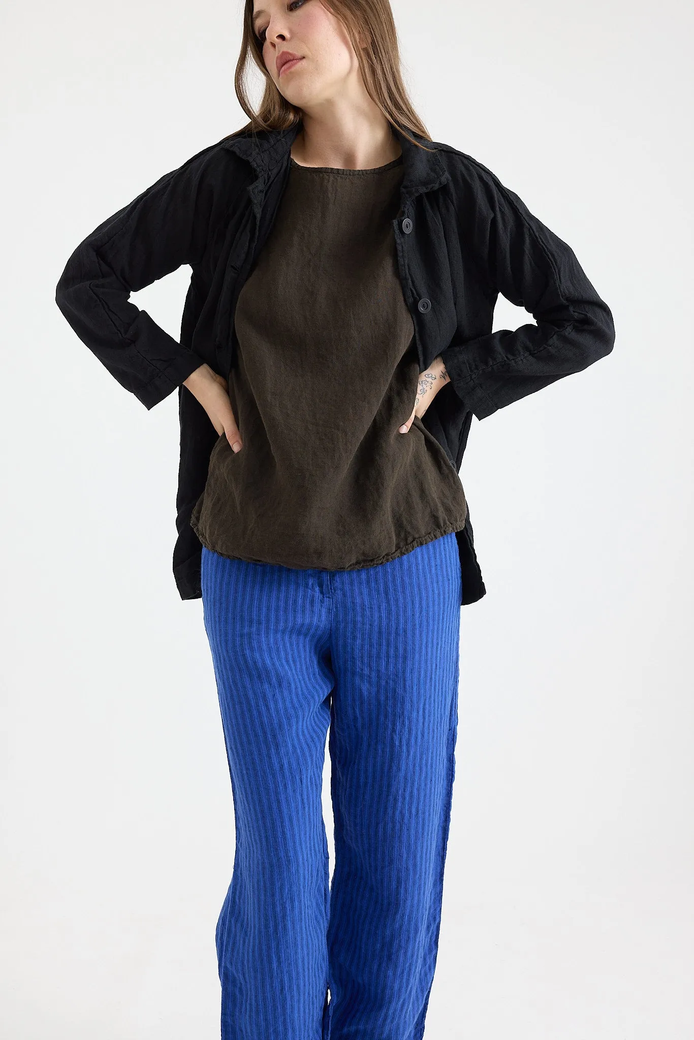 Metta - Garden Coat - Light Linen