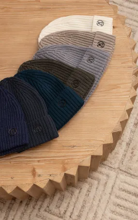 RIB KNIT BEANIE